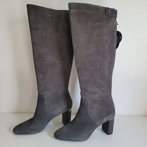Alfani nessil anthracite grey boots size 8